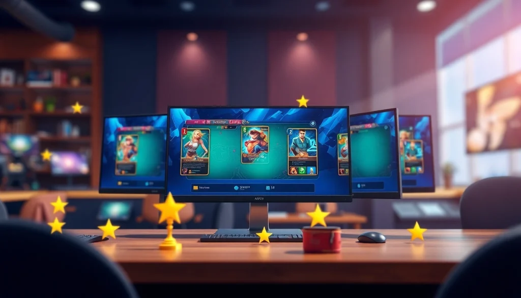 Play exciting games on https://awin68.cloud/ in a vibrant digital gaming platform interface.