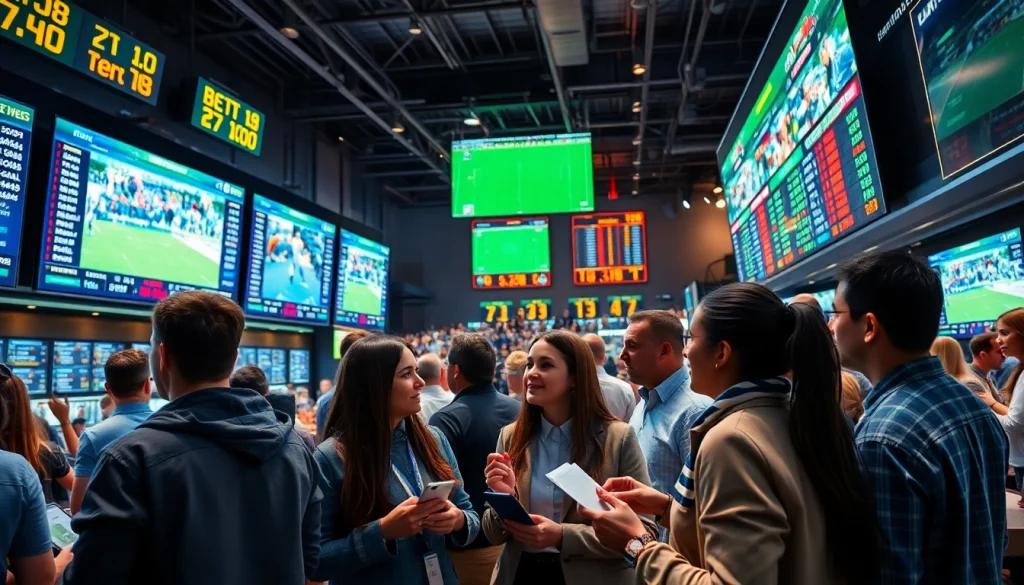 Engage with https://22bet.tax/ for an immersive sports betting experience surrounded by lively fans.